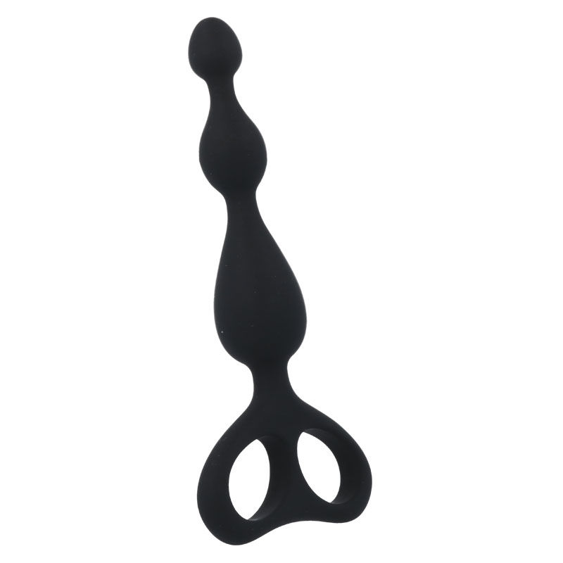 Intense Danti Nero plug anale silicone morbido