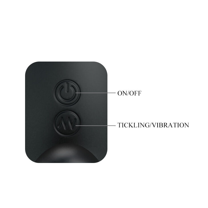 Mr Play massaggiatore prostatico vibrante silicone 11 funzioni
