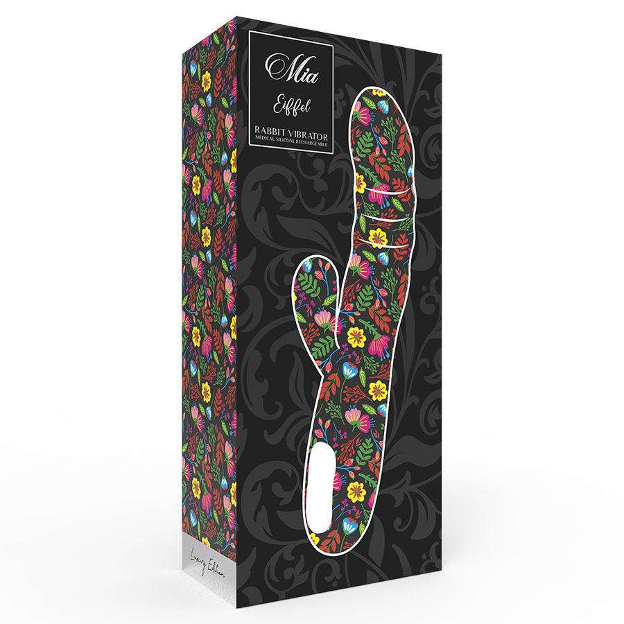 MIA Eiffel vibratore rabbit blu 10 vibrazioni