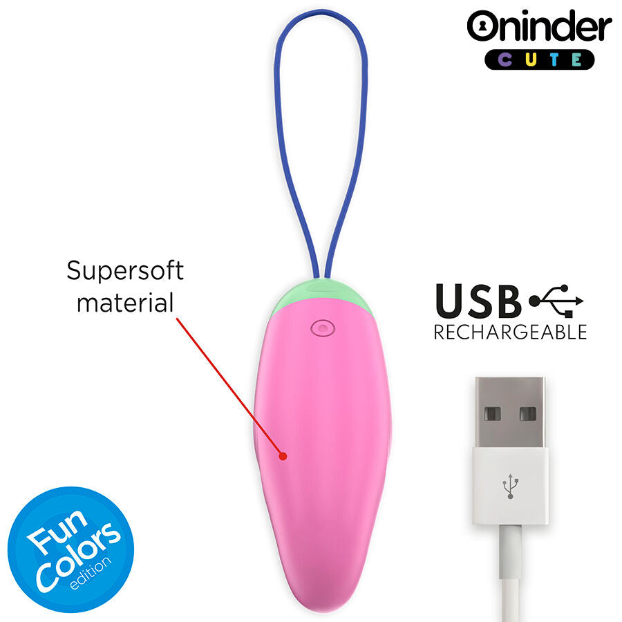 Oninder Cute Egg uovo vibrante con movimento ondulatorio