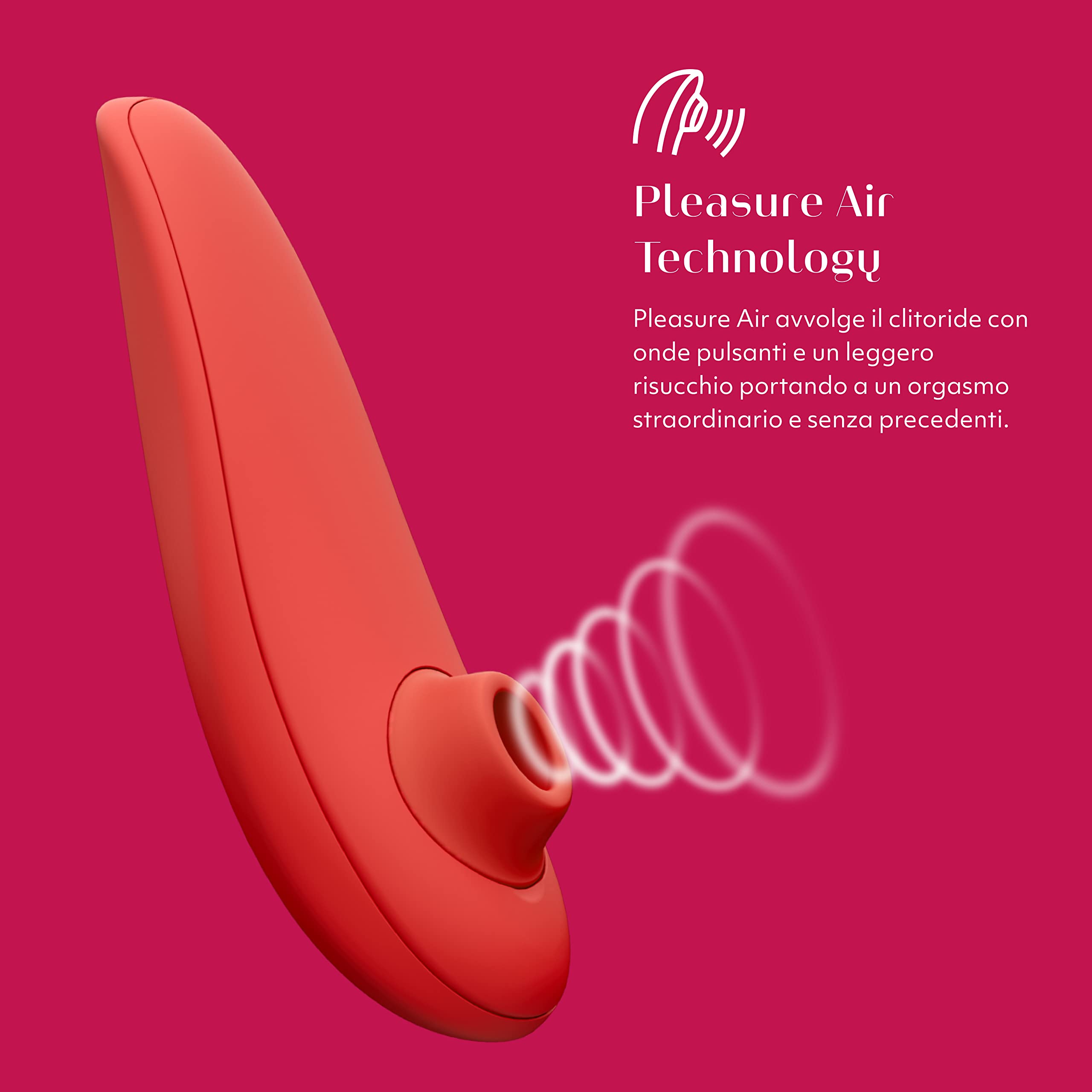 Womanizer Marilyn Monroe stimolatore clitorideo rosso 10 intensità