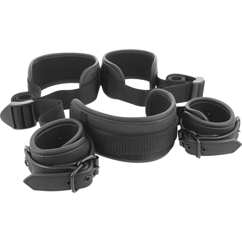 Fetish Submissive Gambe Aperte set bondage regolabile neoprene