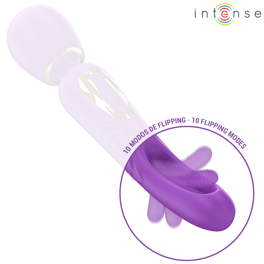 Frutille Christy Intense vibratore lingua rotante silicone