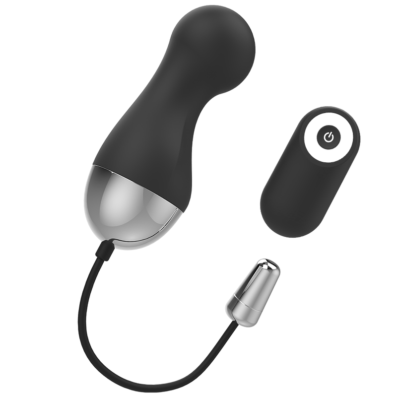 Brilly Glam Ian vibratore con telecomando nero 10 modalità