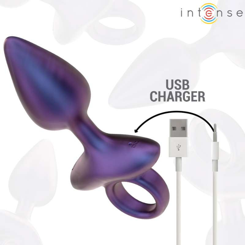 Intense Michael plug vibrante silicone telecomando