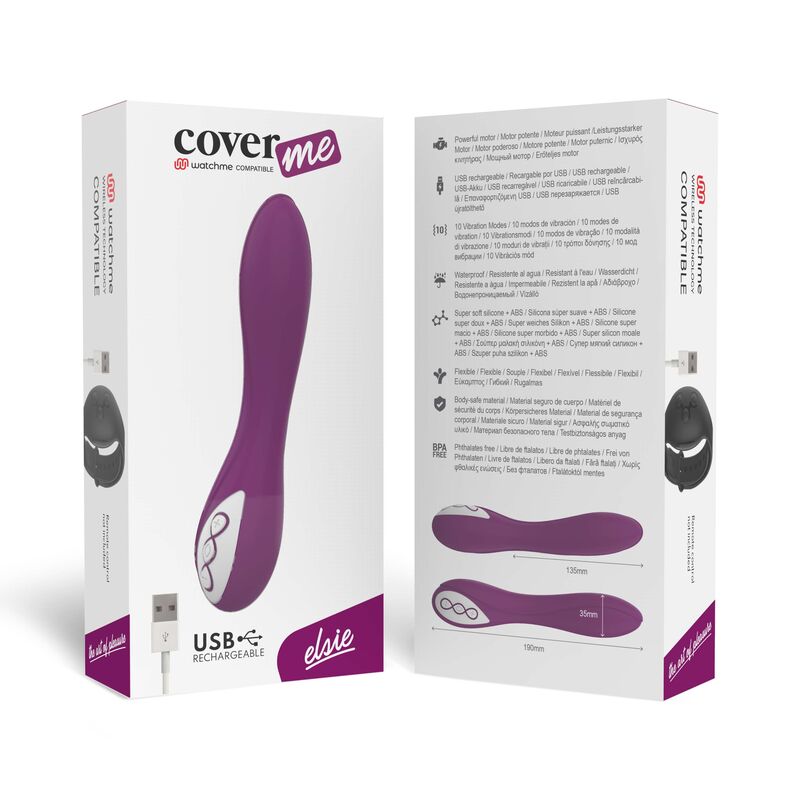 Coverme Elsie Vibratore App Silicone Silenzioso