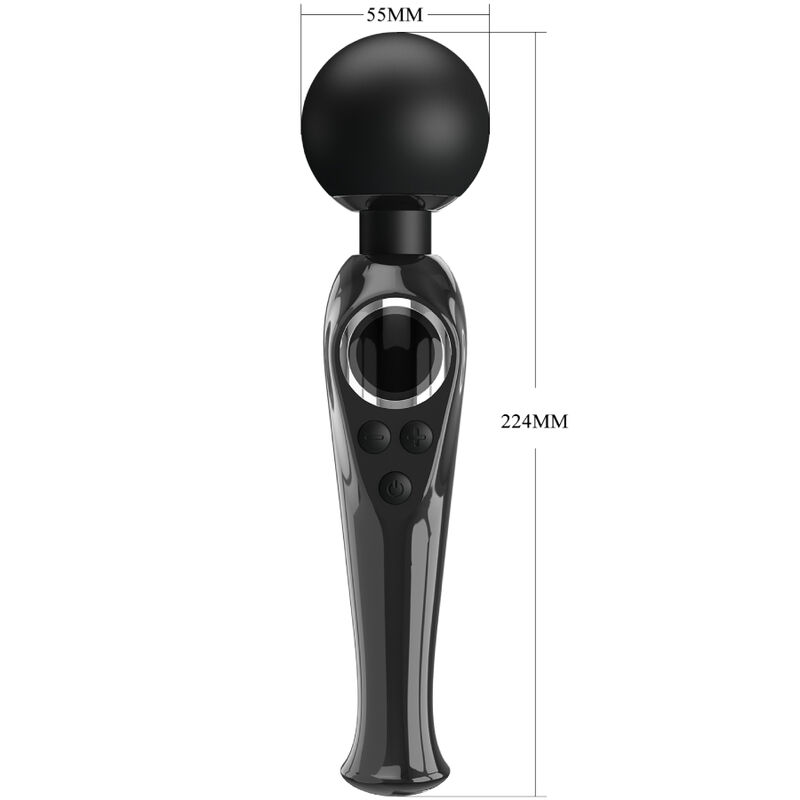 Pretty Love Skyler vibratore massaggiatore nero LCD