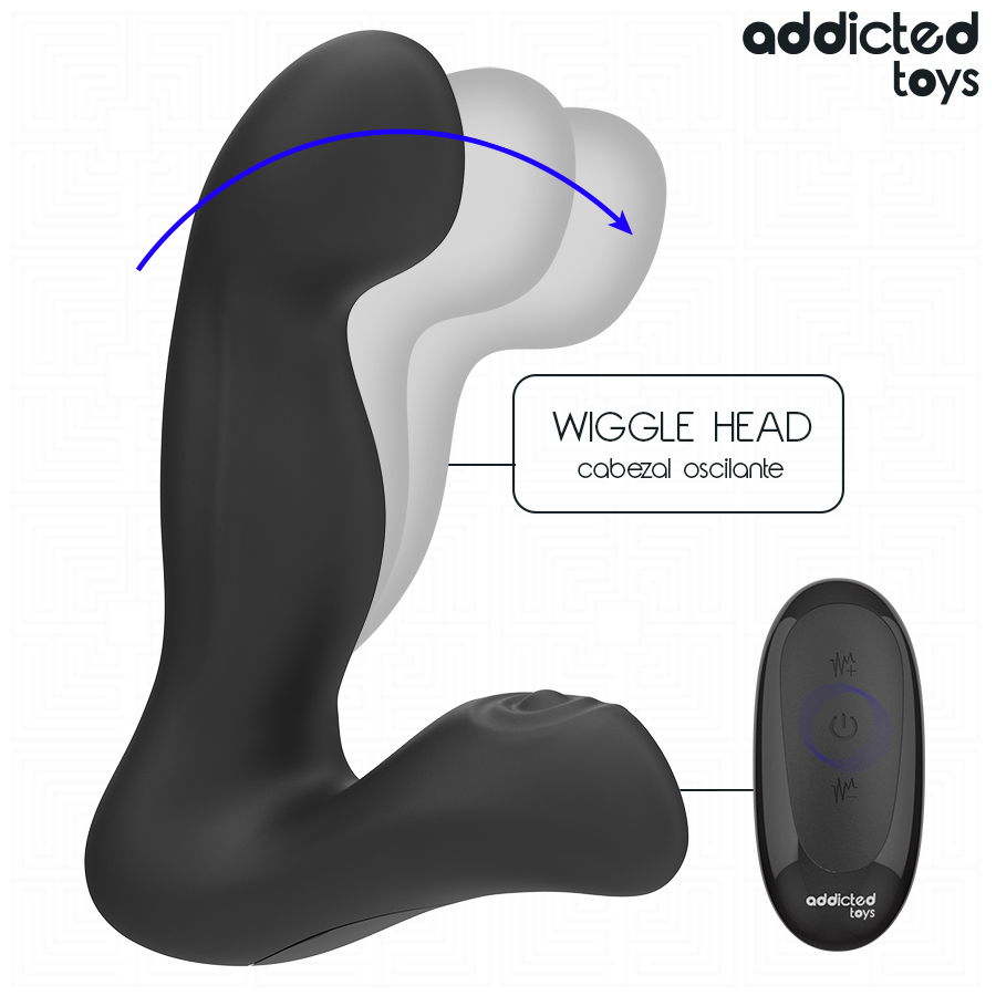 Addicted Toys Massaggiatore Prostatico Oscillante 10 Modalità