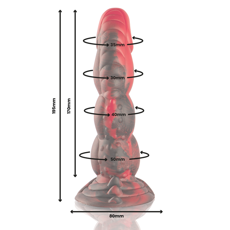 EPIC Cybersilicock Ares dildo silicone 195 mm