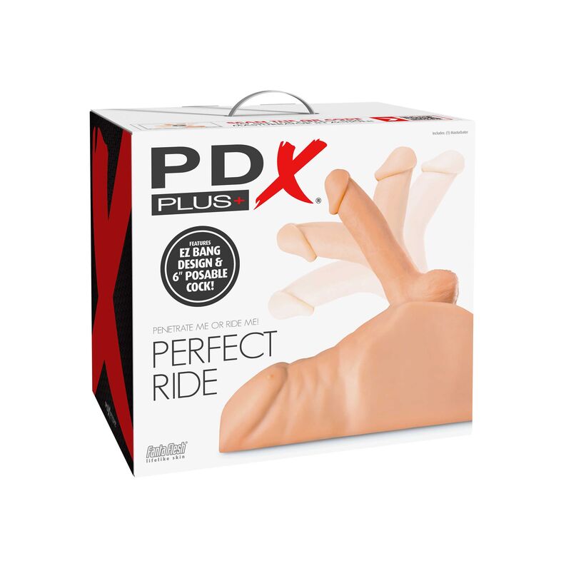 PDX Plus Perfect Ride masturbatore snodabile realistico