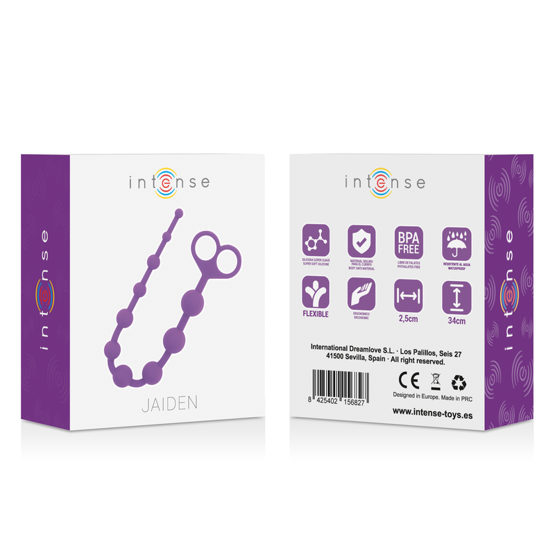 Intense Jaiden Perline Anali Lilla Silicone