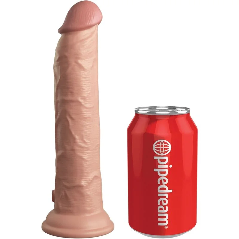 Pipedream King Cock Elite 23 cm dildo silicone naturale