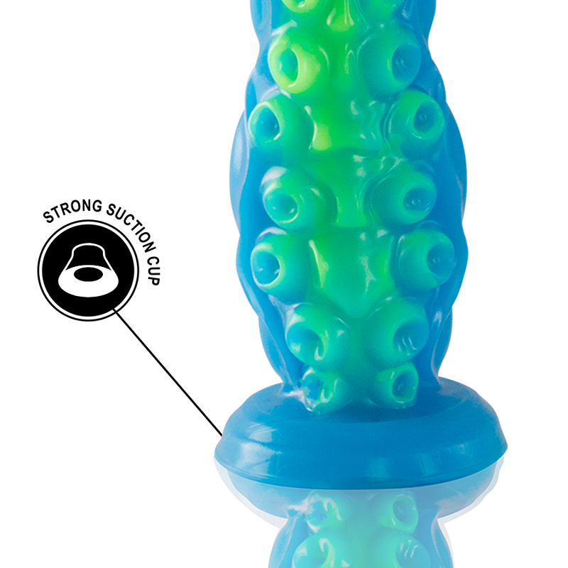 Epic Cybersilicock Scylla dildo silicone fluorescente 25 cm