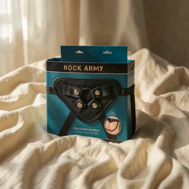 RockArmy imbracatura regolabile nylon 3 anelli silicone