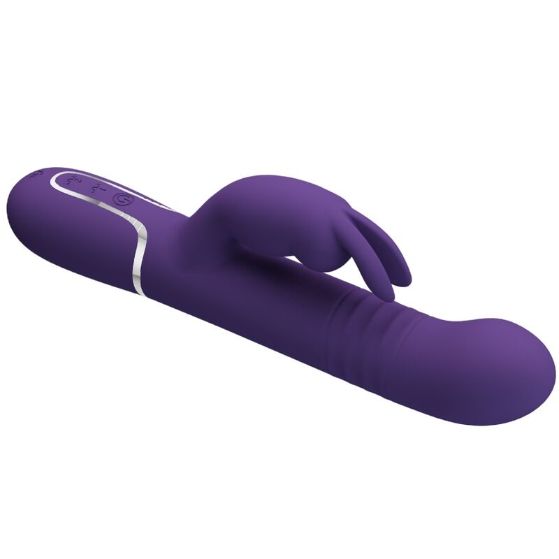 Pretty Love Coale vibratore viola rotante e spingente