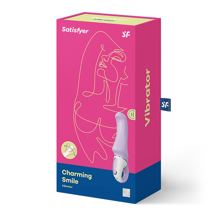 Satisfyer Vibes Charming Smile vibratore compatto 12 programmi
