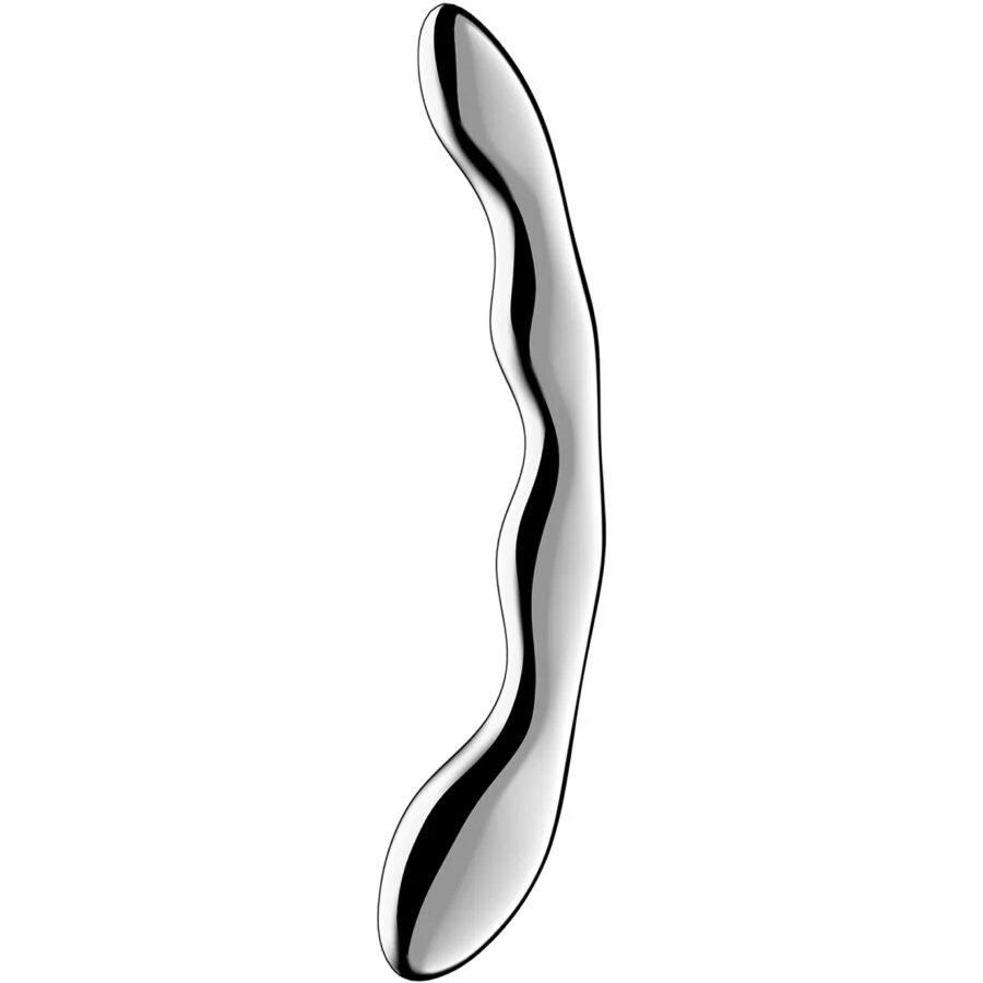 Satisfyer Cosmic Crest 2 dildo acciaio punto G 20,5 cm ondulato