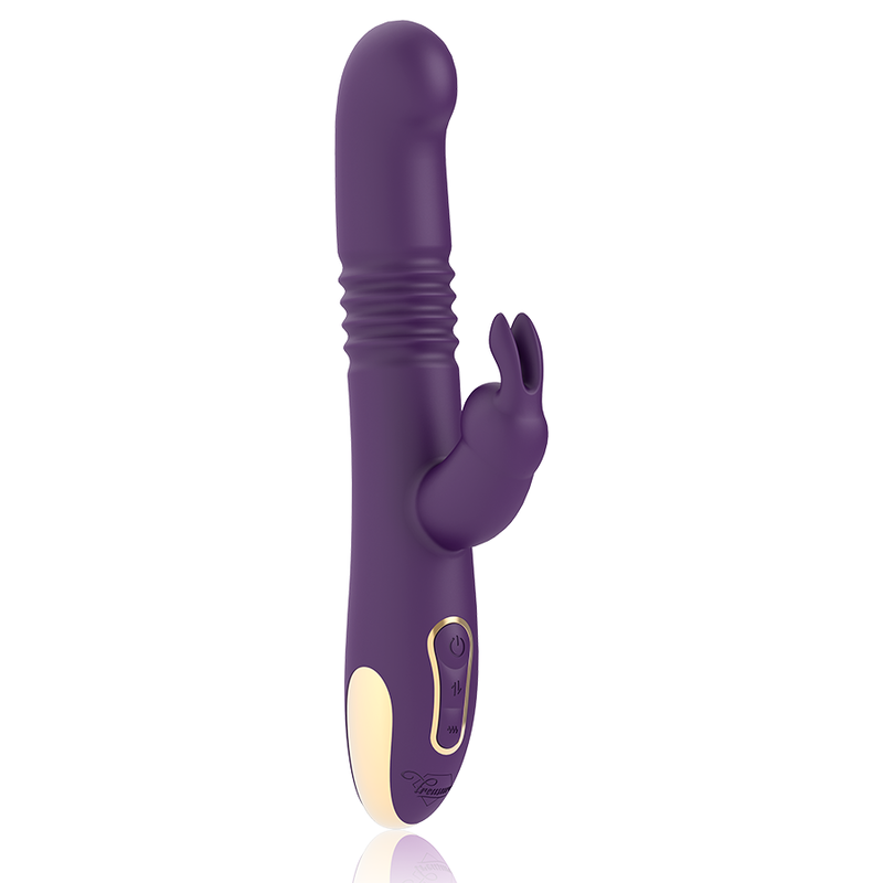 Treasure Bastian vibratore rabbit rotante con spinta