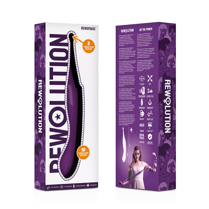 Rewolution RewoMagic Stimolatore Clitorideo Punta Sottile