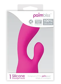 Palm Power Bliss testina massaggiatore silicone waterproof