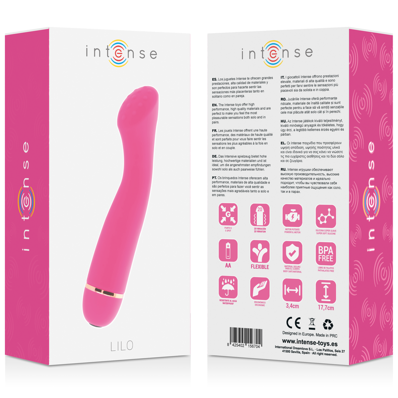 Intense Lilo Rosa vibratore punto G impermeabile