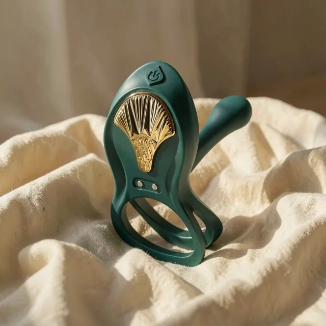 Zalo Bayek vibratore di coppia verde con telecomando