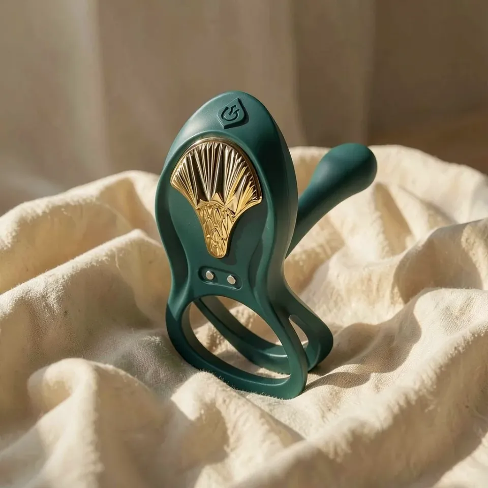 Zalo Bayek vibratore di coppia verde con telecomando