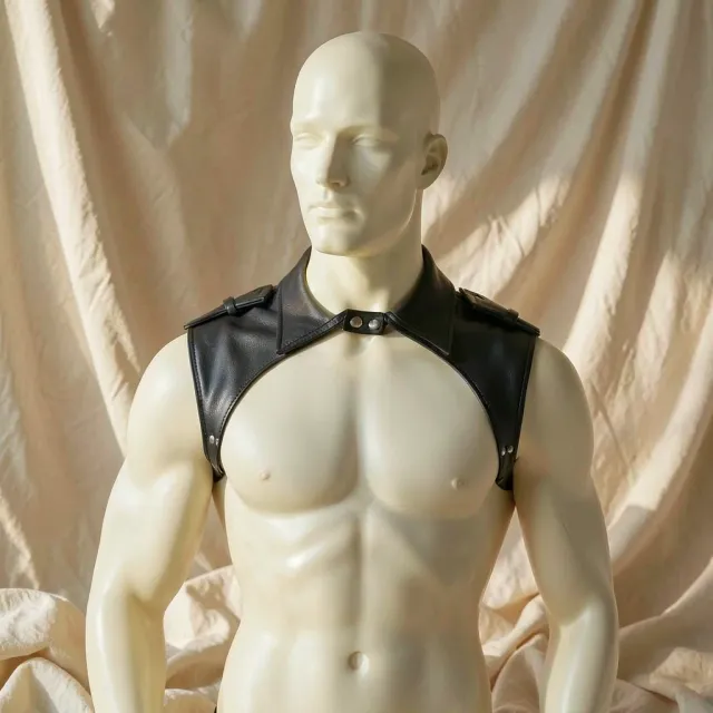 Fetish Submissive Attitude Brigade imbracatura uomo pelle vegana