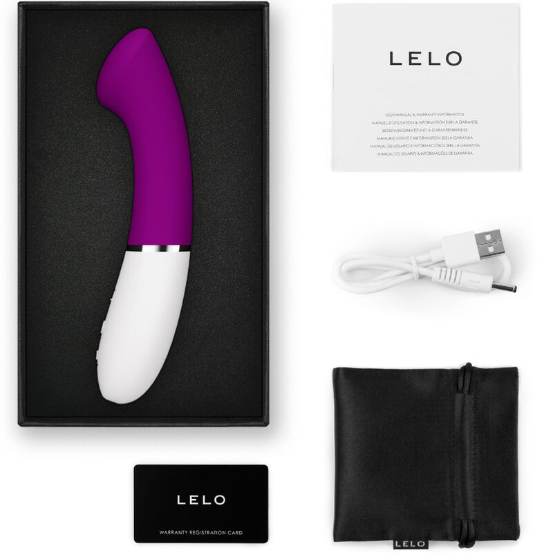Lelo Gigi 3 vibratore punto G rosa silicone ricaricabile