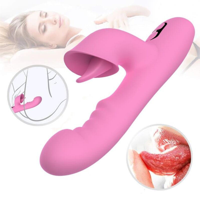 Nalone T-May vibratore spinta rosa silenzioso