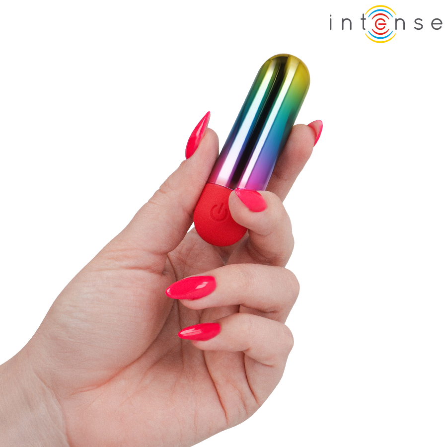 Intense Debbie mini vibratore clitorideo arcobaleno 10 programmi