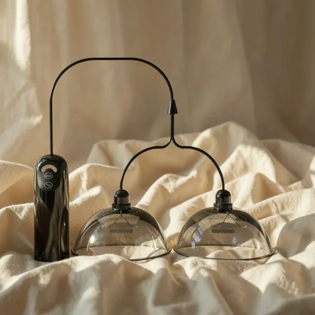 Pretty Love stimolatore capezzoli rotante nero 7 modi