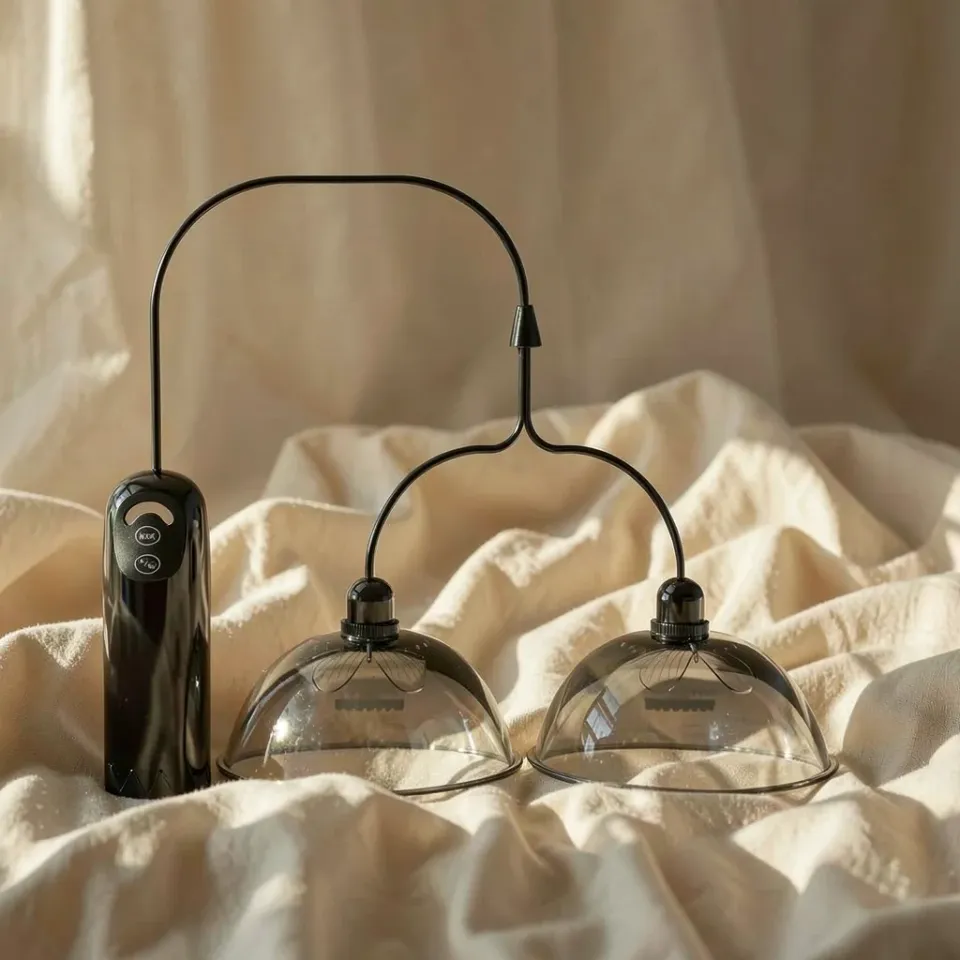 Pretty Love stimolatore capezzoli rotante nero 7 modi