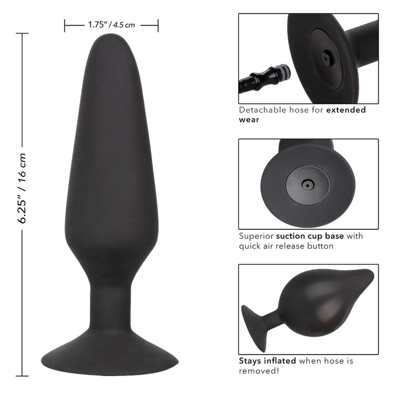 CalExotics Tappo Gonfiabile XL plug anale silicone