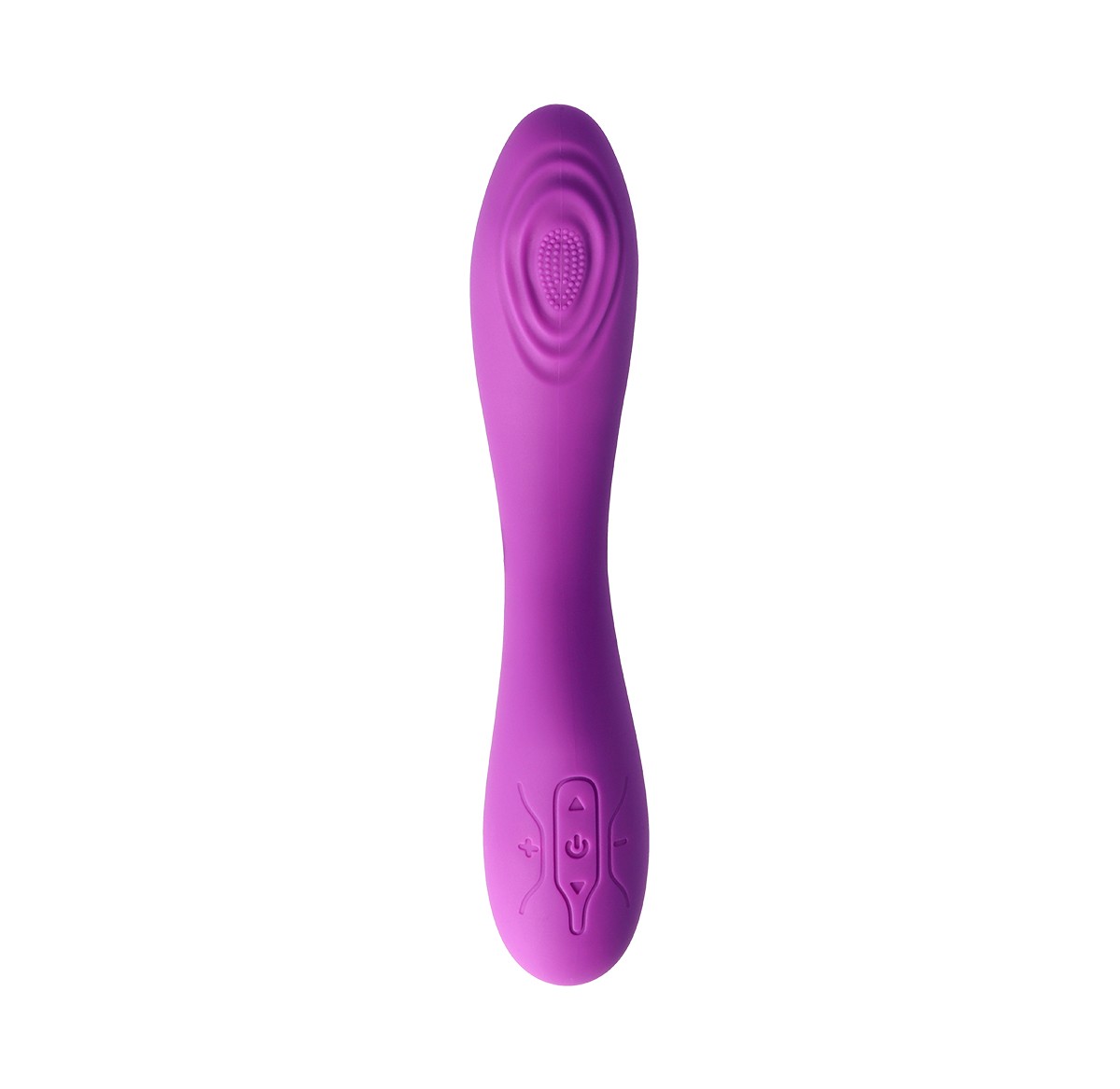 Virgite Love Hit V8 vibratore punto G viola tapping silicone