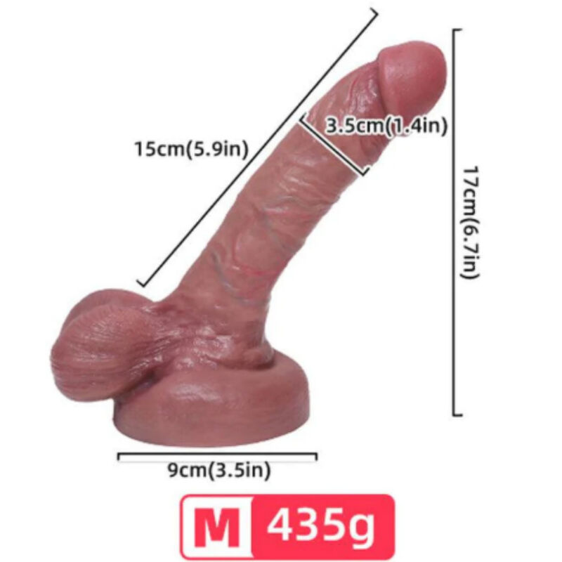 Armony dildo silicone liquido 15 cm anatomico