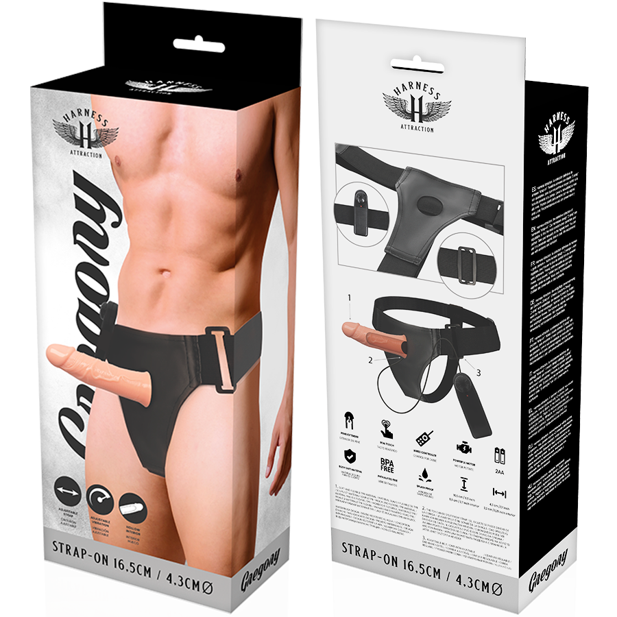 Attraction Gregory harness cavo vibrante 16,5 cm
