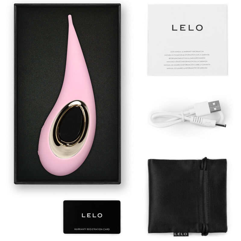 LELO Dot Rosa stimolatore clitorideo silicone morbido