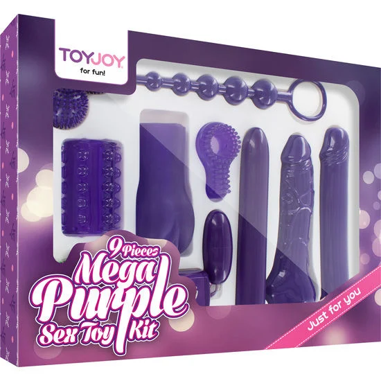 ToyJoy Solo Per Te Mega Kit set erotico 9 pezzi viola