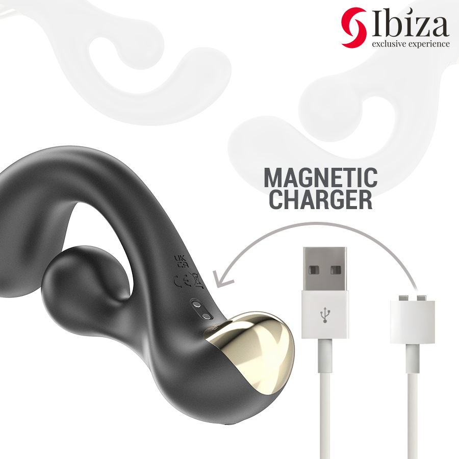 Frutille Ibiza stimolatore rotante punto G 95 mm
