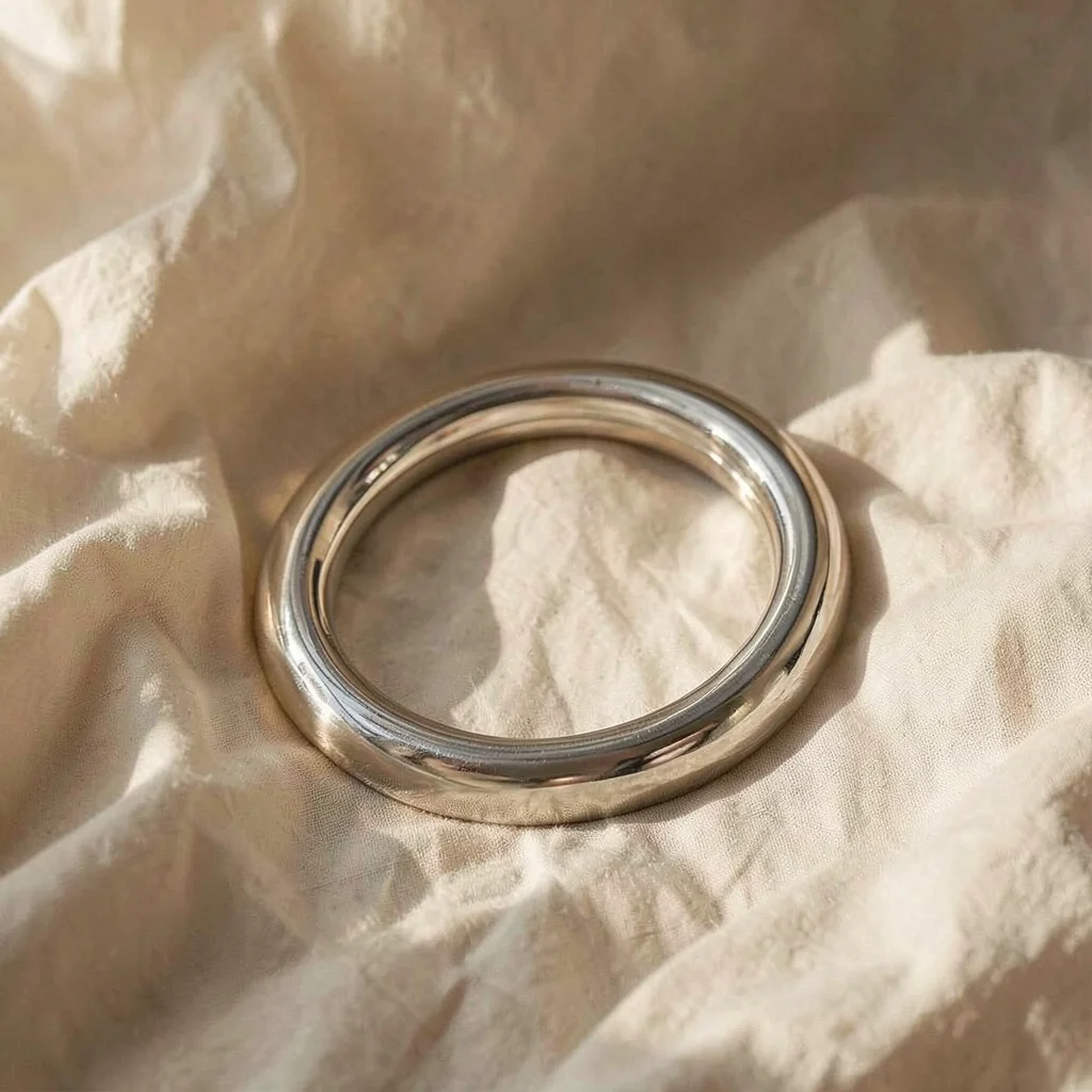 Metal Hard C-ring acciaio 45 mm anello fallico sottile