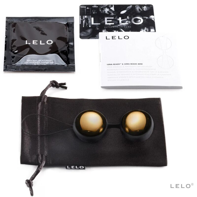 LELO Luna Beads Luxe Palline Vaginali Oro 2 Sfere