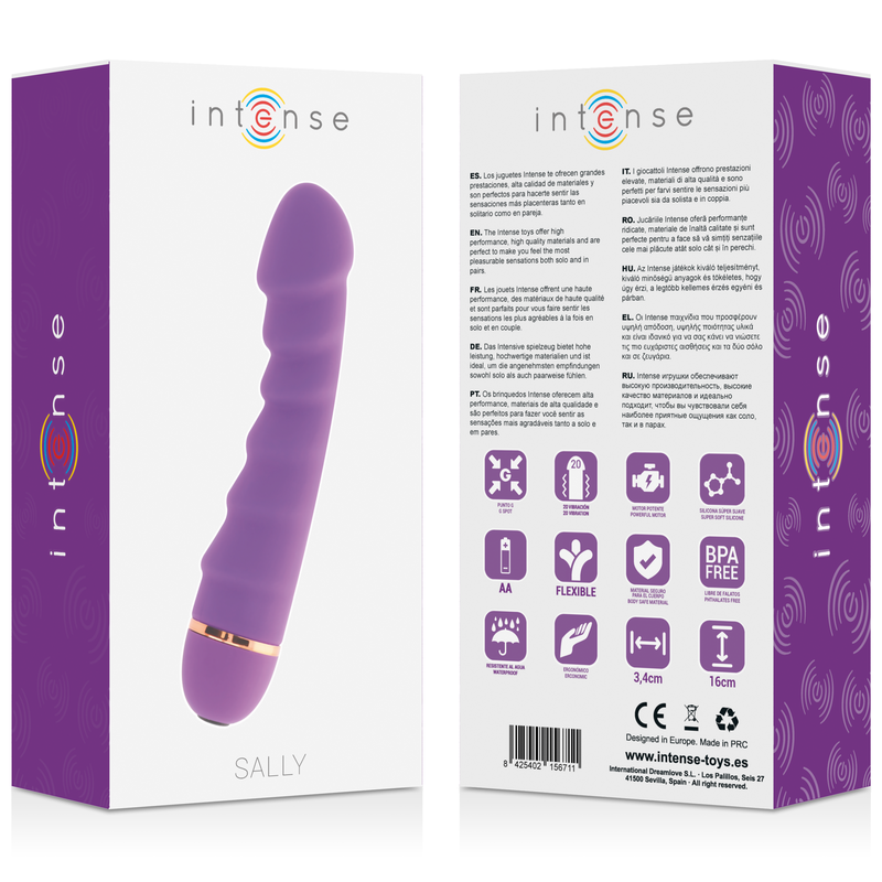 Intense Sally Lilla mini vibratore punto G 20 modi
