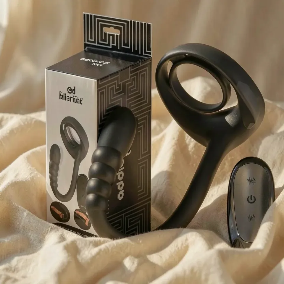 Addicted Toys Anello P-spot plug vibrante telecomando