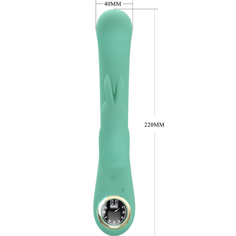 Pretty Love Lamar Verde vibratore rabbit punto G silicone