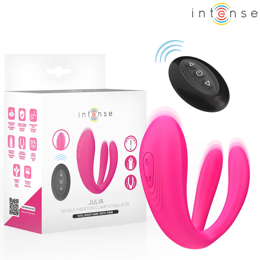 Intense Julia vibratore di coppia wireless 10 modalità