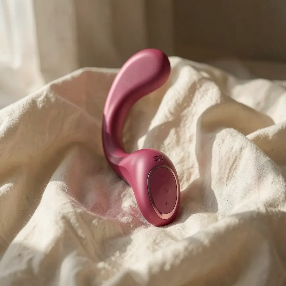Satisfyer G for Goddess 2 Vibratore Rabbit Bordeaux 60 Programmi
