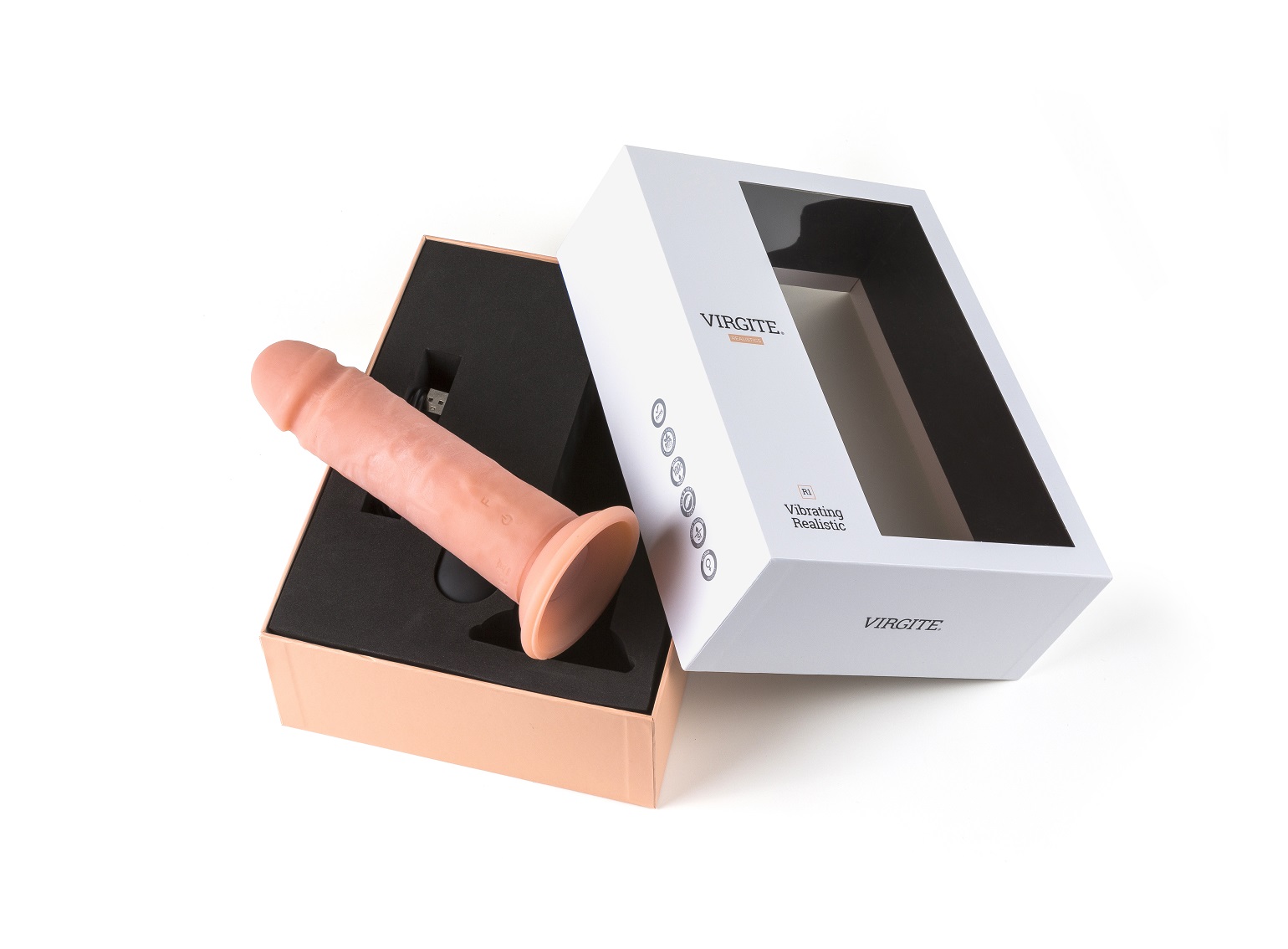Virgite Love Hit R1 vibratore realistico 19 cm telecomando
