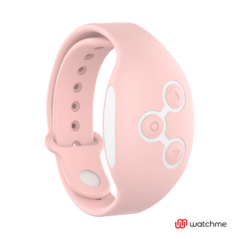 Wearwatch Dual vibratore di coppia acquamarina rosa con orologio