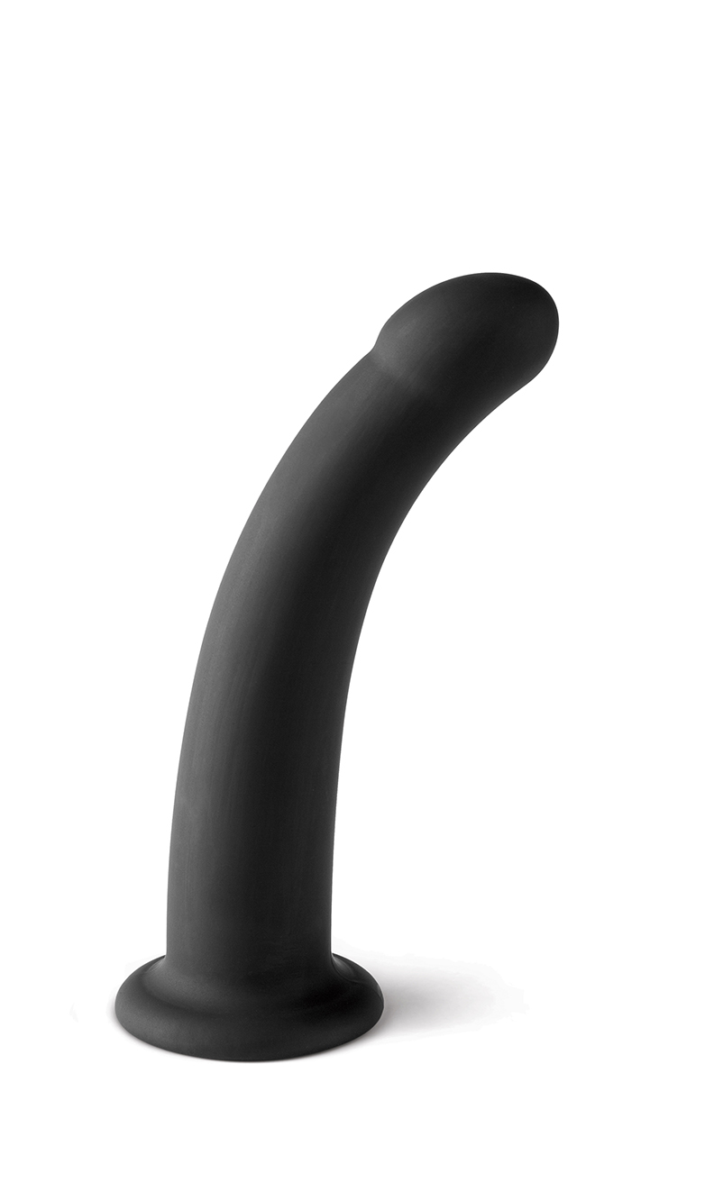 Love Hit imbracatura strap-on nera con 3 dildo S M L